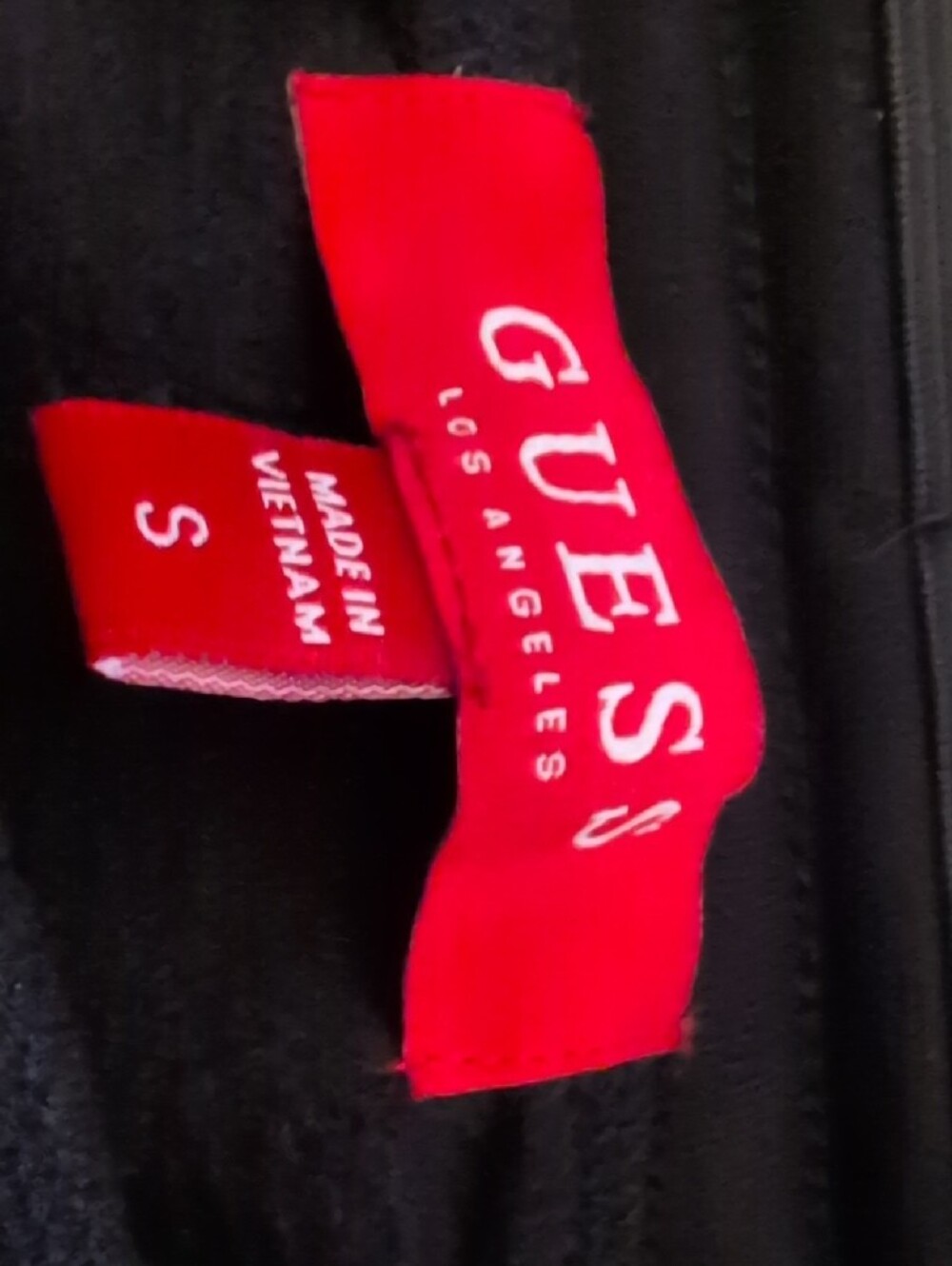 GUESS Black Logo-Trim Jogger Pants - Picture 3 of 5